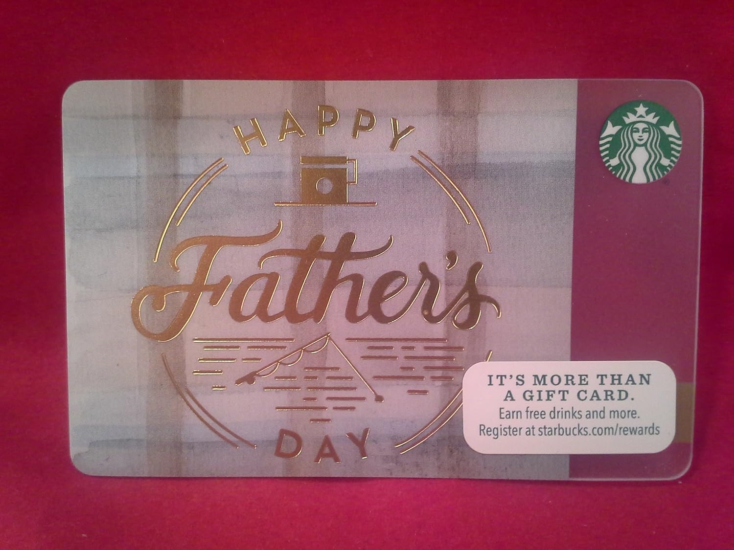 starbucks father's day gift card