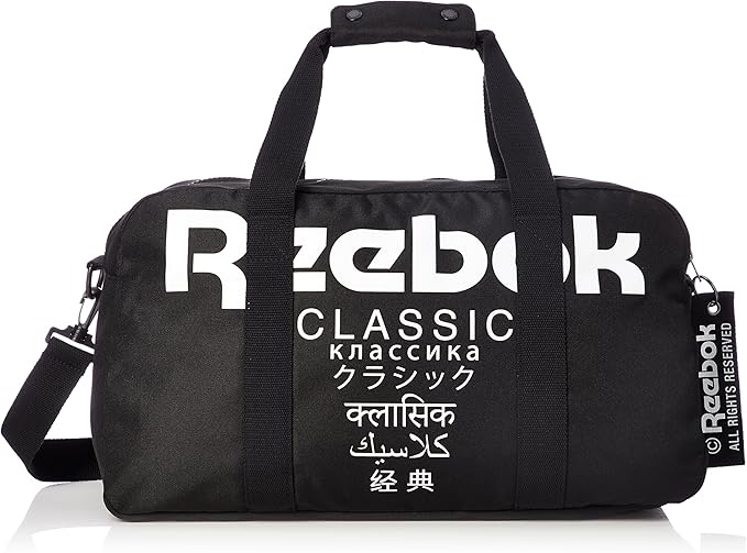 bolsa reebok classic negro