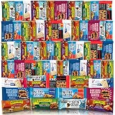 Veratify Healthy Mixed Snack Box (66 Count) Snacks Gift Basket Granola Bars Bulk Variety Grab and Go Men Women Adults Office Work Travel Employee Appreciation School College