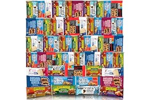 Veratify - Healthy Mixed Snack Box & Snacks Gift Variety Basket - Perfect for Men, Women, Adults, Office, School, College, Work - Variety Assortment Gift Basket - (Gift Care Package 66 Count)