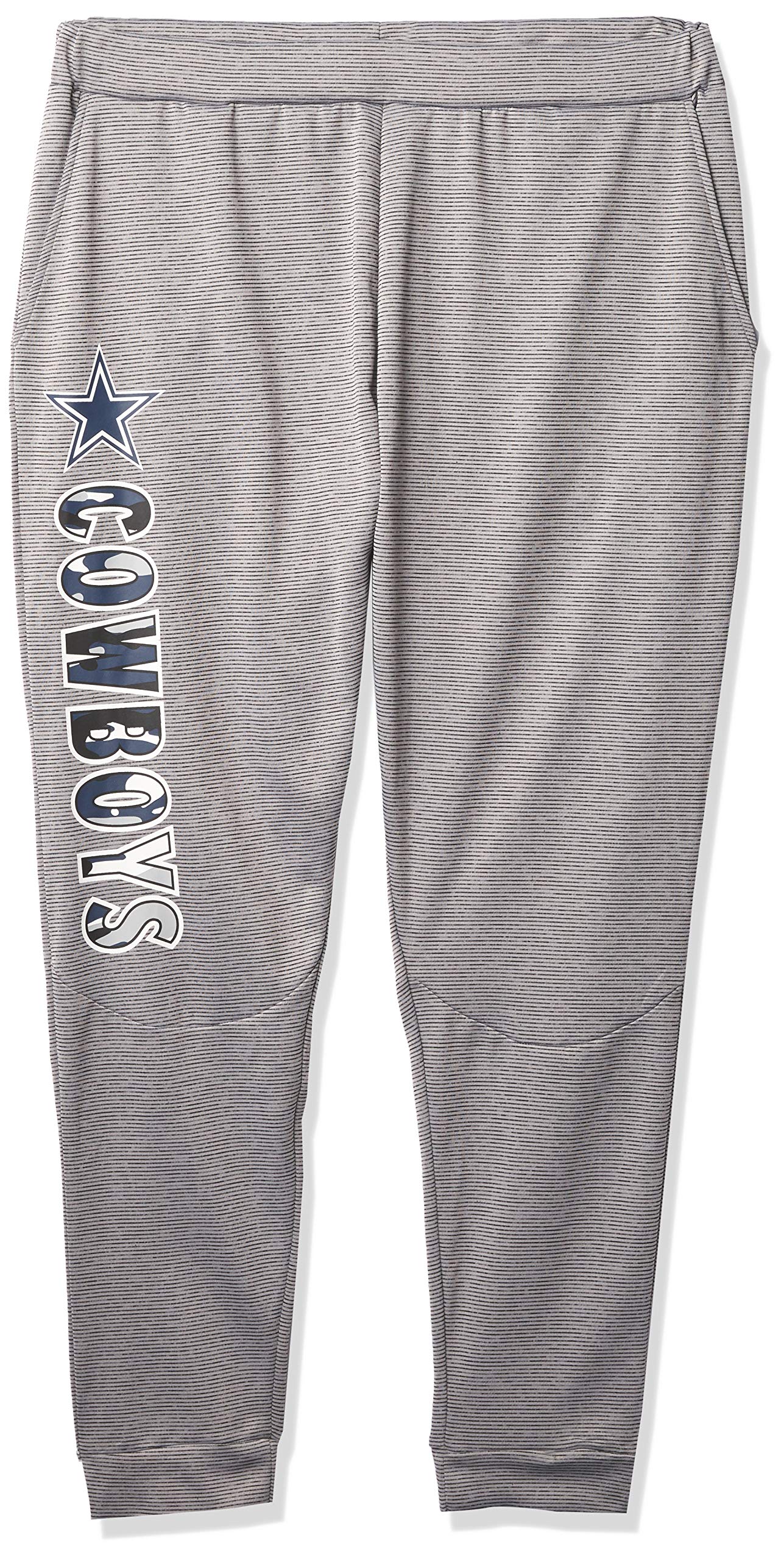 Officially Licensed Zubaz Men's NFL NFL Men's Lines Jogger, Dallas Cowboys, Size Small Image