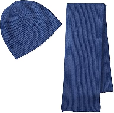 mens cashmere hat and scarf set