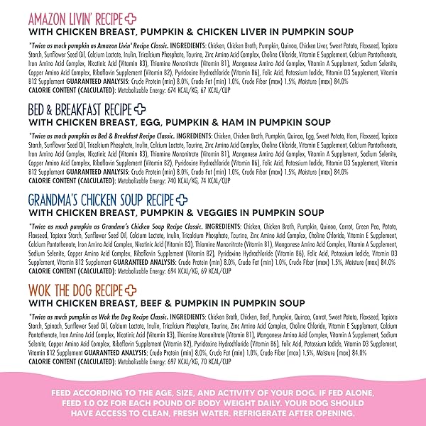 WERUVA MEALS ‘N MORE NATURAL WET DOG FOOD, BELLY BELLY NICE! DIGESTIVE SUPPORT VARIETY PACK, 3.5OZ CUP (PACK OF 10)