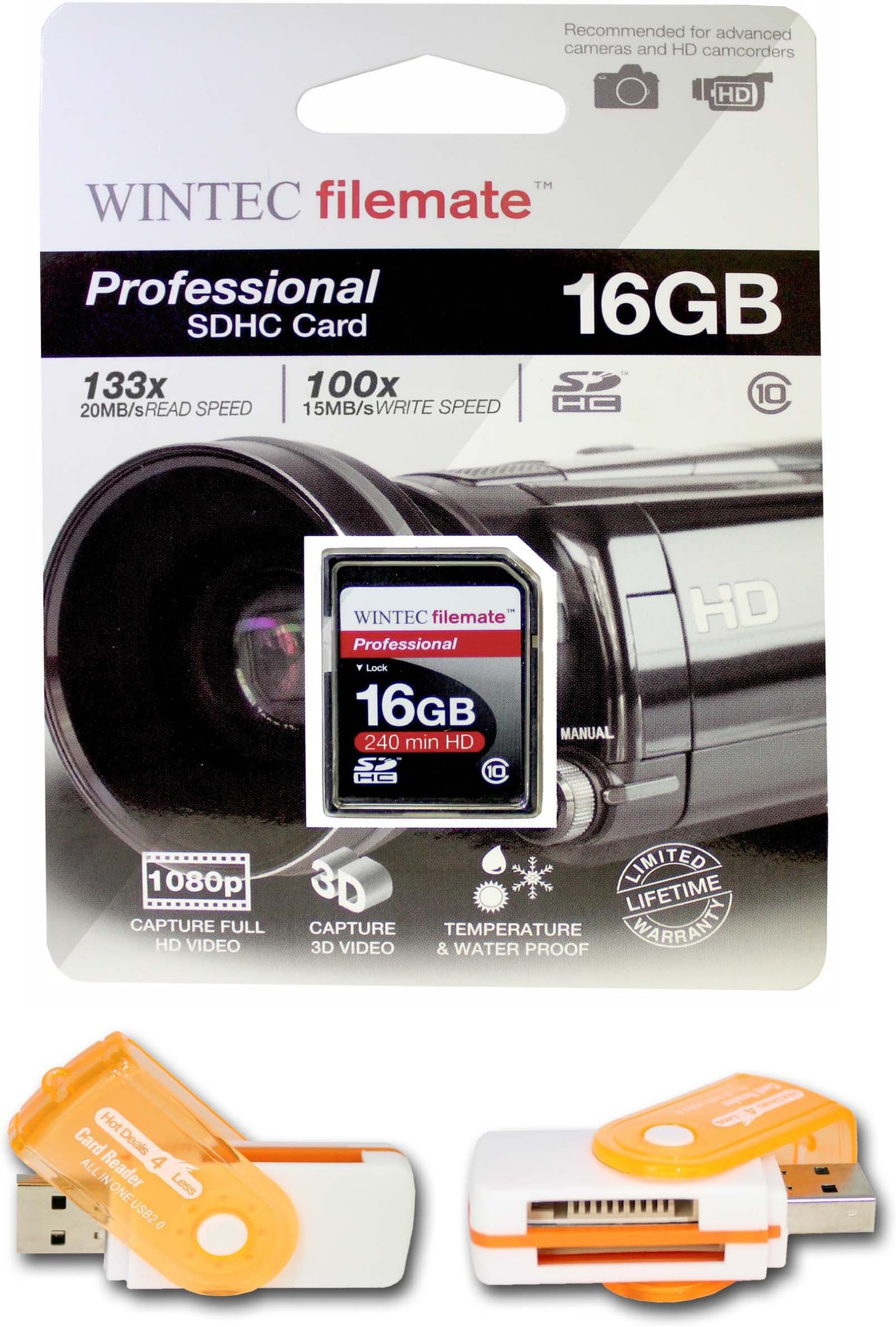 16GB Class 10 SDHC High Speed Memory Card For GARMIN NUVI GPS 205W 255W 260W. Perfect for high-speed continuous shooting and filming in HD. Comes with Hot Deals 4 Less All In One Swivel USB card reader and