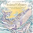 Amazon.com: Animal Odyssey: Coloring from the Familiar to the Fantastic ...