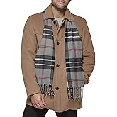 Dockers Men's Weston Wool Blend Coat With Scarf (Regular and Big & Tall)