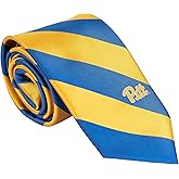 Desert Cactus University of Pittsburgh Neck Tie Pitt Panthers 100% Polyester Necktie with Logo, Officially Licensed