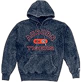 Blue 84 NCAA unisex-adult Ncaa Officially Licensed Mineral Wash Hooded Sweatshirt Applique