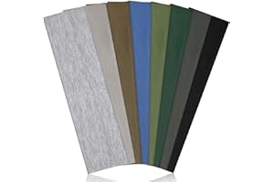 Ztomine Headbands for Women, 8pcs Stretchy Non Slip Soft Cotton Cloth Hair Bands for Sports, Workout, Yoga and Running