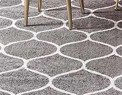Unique Loom Trellis Frieze Collection Area Rug