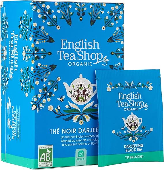Amazon Co Jp English Tea Shop Darjeeling Black Tea Sachets 40g Case Of 6 Food Beverage Alcohol