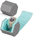 QWATCHBANDS Leather Watch Cases for Men - Hexagon