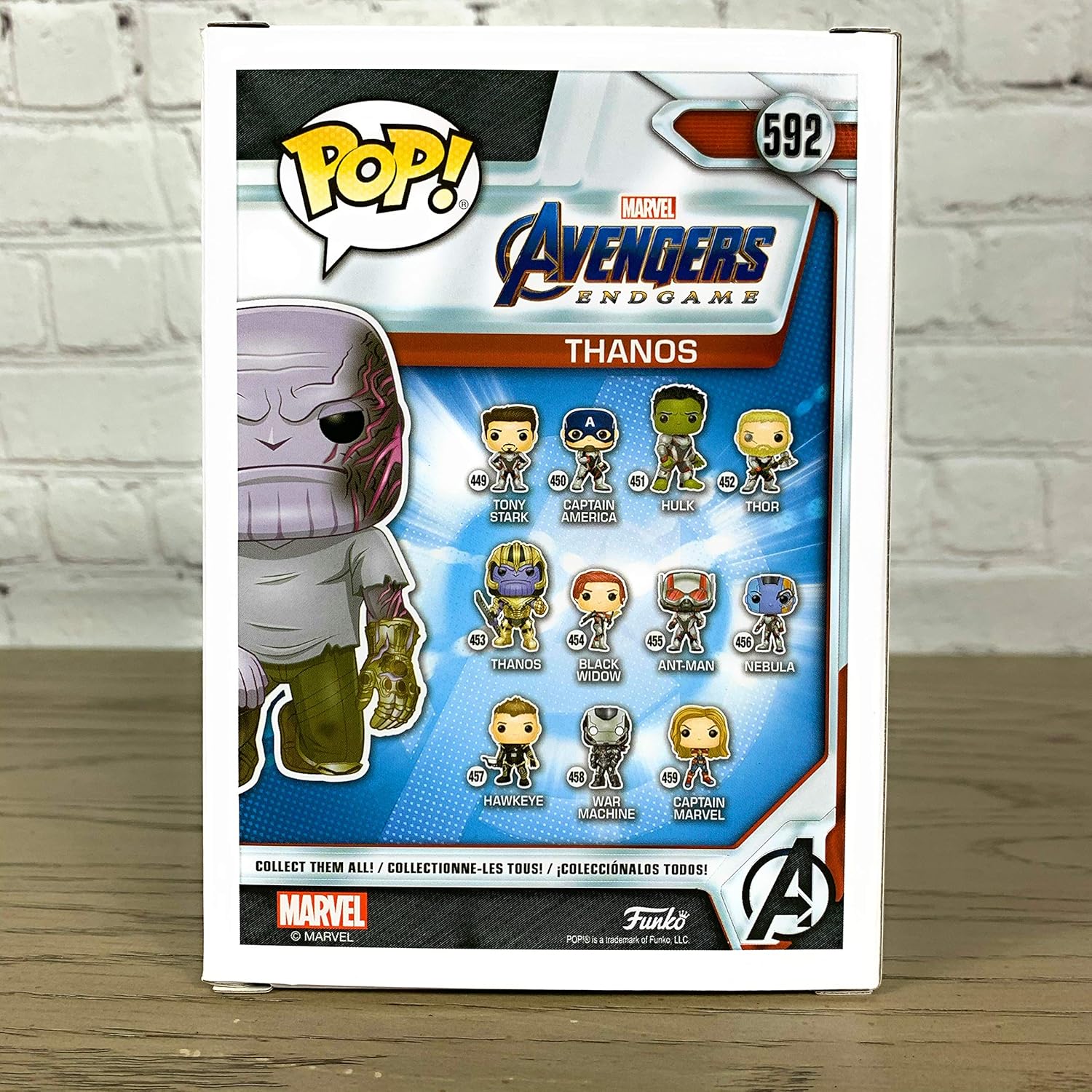 thanos funko pop 592