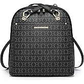 MKP COLLECTION Womens Convertible Backpack Handbag Purse Fashion Designer Ladies Shoulder Satchel Bag for Travel Work