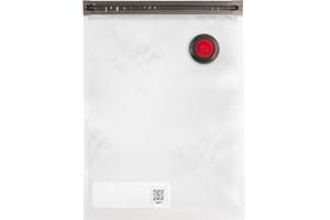 ZWILLING Fresh&Save 10 Piece Reusable Vacuum Sealer Bags – Food Saver Bags for Sous Vide Cooking, Vacuum Sealer Storage, Heav