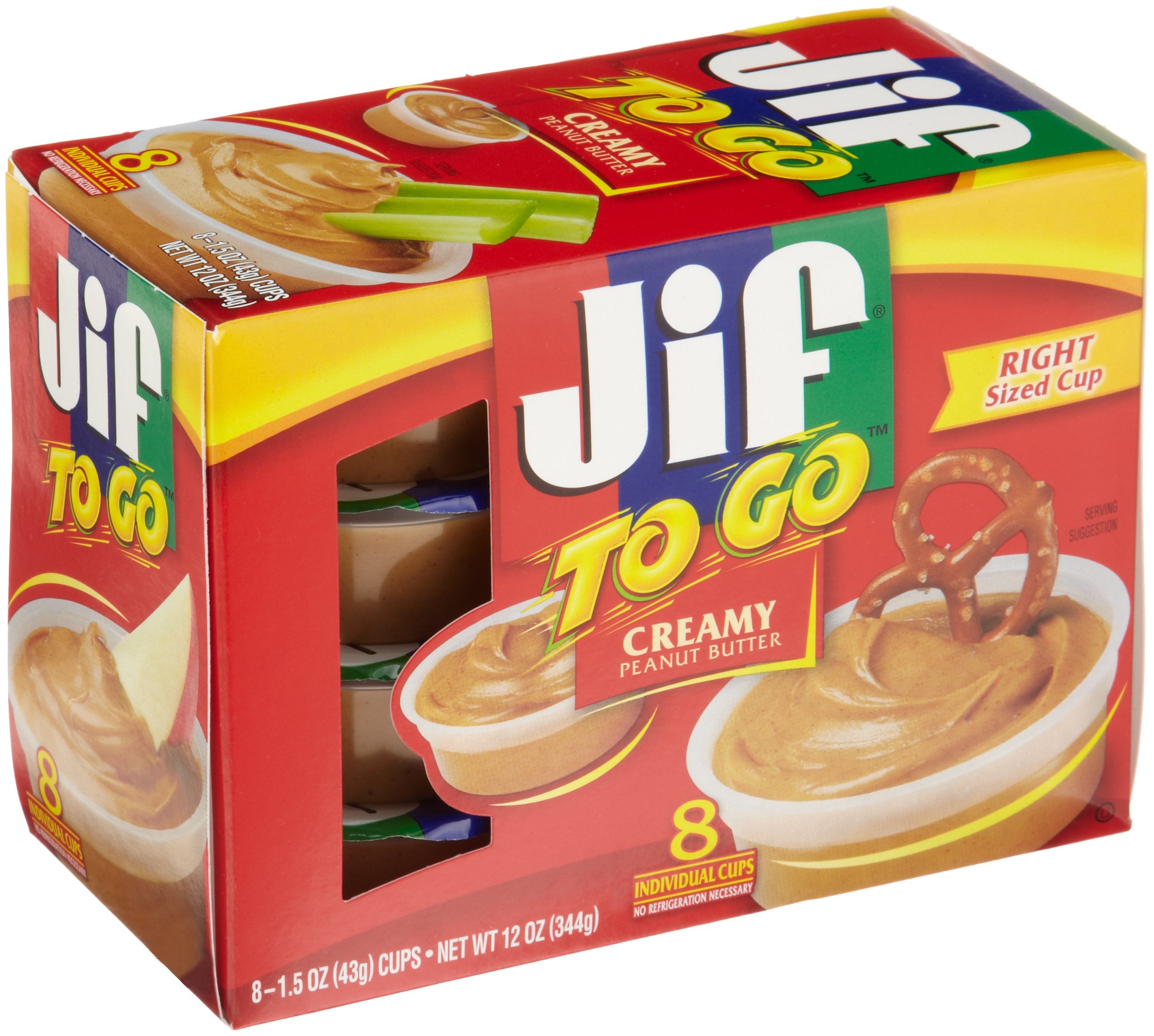 Jif Whipped Peanut Butter and Chocolate Flavored Spread, 15.9 Ounce