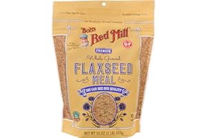 Bob's Red Mill Flaxseed Meal, 16oz (Pack of 1) - Gluten Free, Non GMO, Vegan, Paleo Friendly, Keto Friendly, Kosher