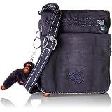 Kipling Women's New El Dorado Mini Crossbody Bag - Lightweight Nylon, Multiple Pockets, 6x7.75x0.75 Inches
