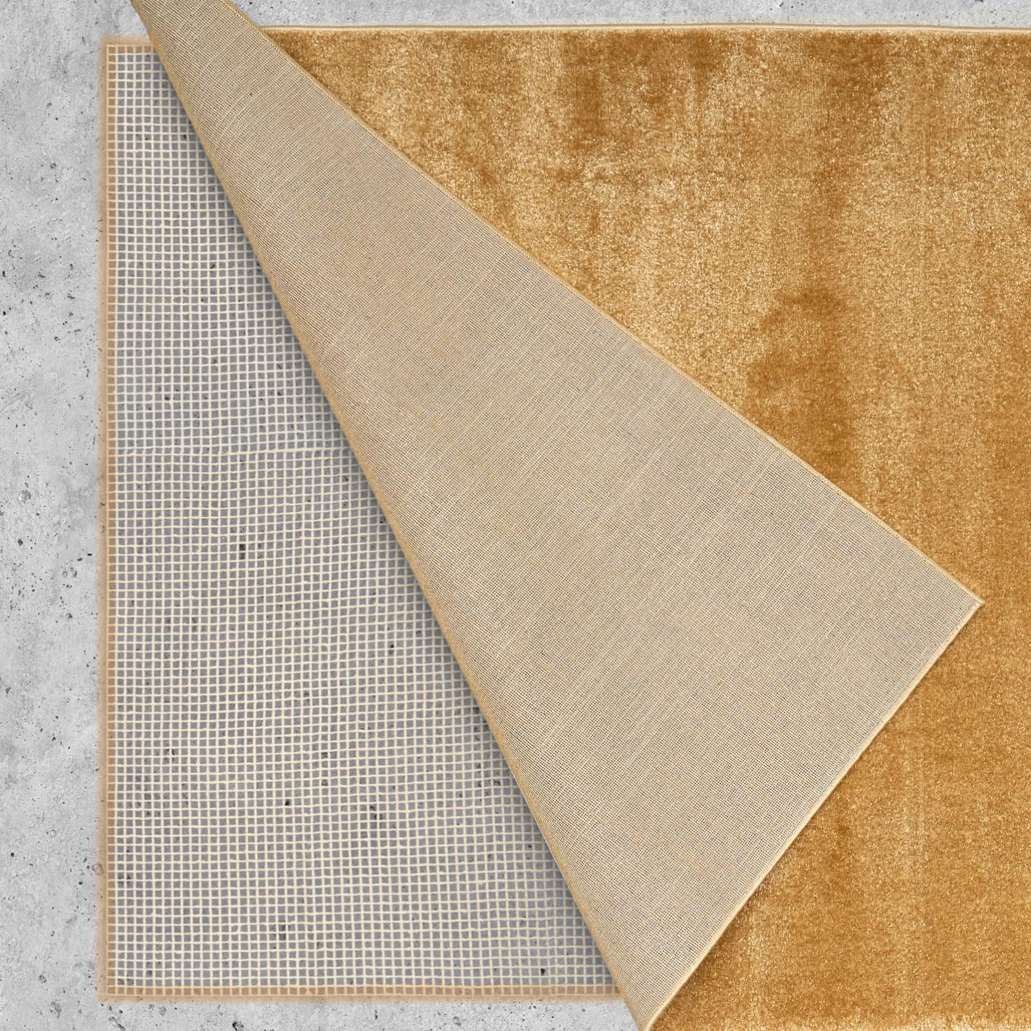 Lileno Home Non-Slip Carpet Underlay (160 x 235 cm), Glass Fibre, Universal, Compatible with Underfloor Heating