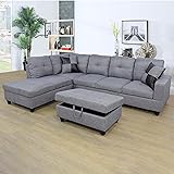 LostCat 103" W Sectional Couches for Living Room