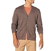Amazon Essentials Men's Cotton Cardigan Sweater