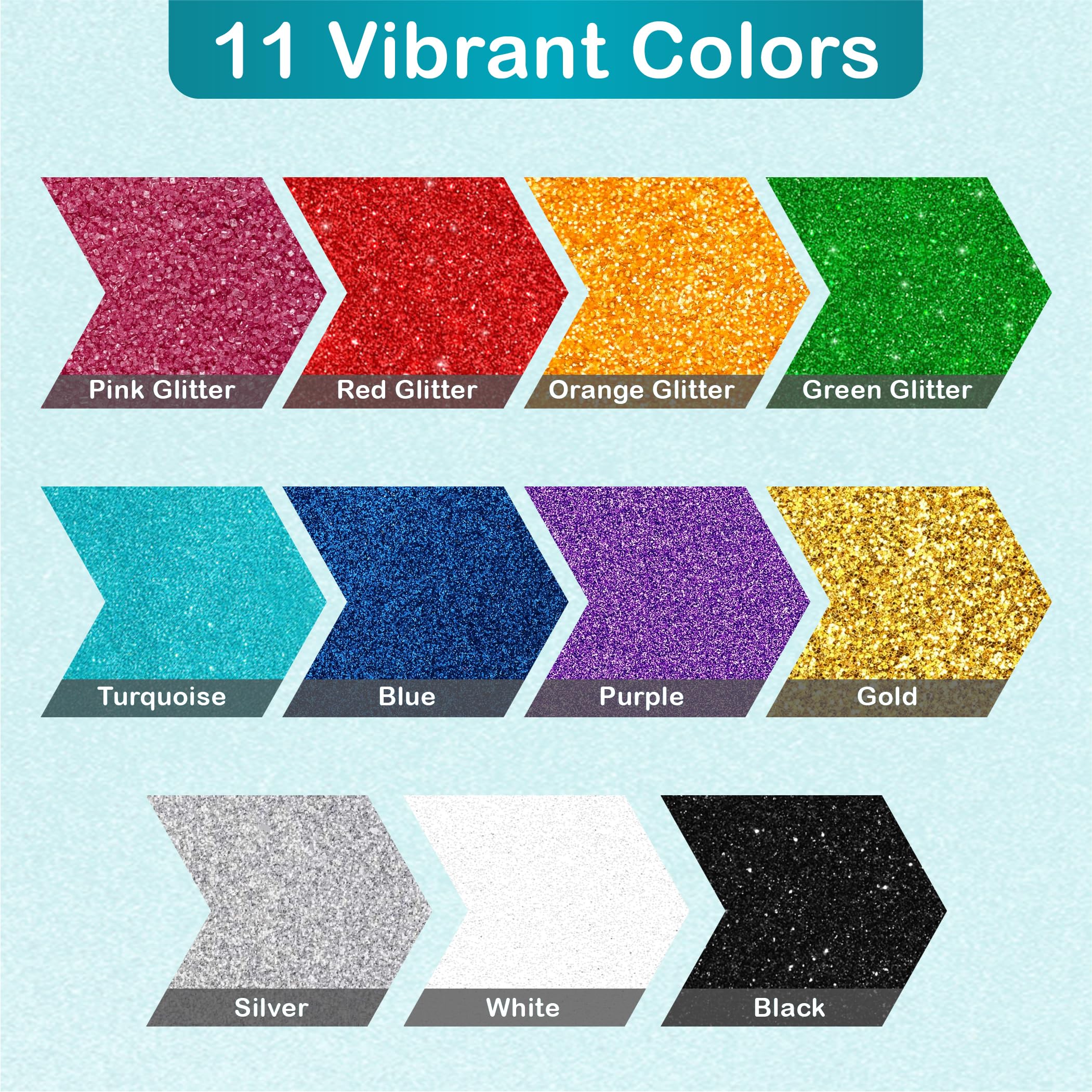Glitter- Noverbee Turquoise Glitter, Fine Glitter- 50g Extra Fine Glitter. Great Resin Accessories, Craft Glitter, Glitter Powder for Slime, Powder for Nails, tumblers, Ornaments, Candle.