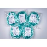 Global Crush Resistant Oxygen Tubing - 50'(50 ft) Tubing, Green - 5 Pack