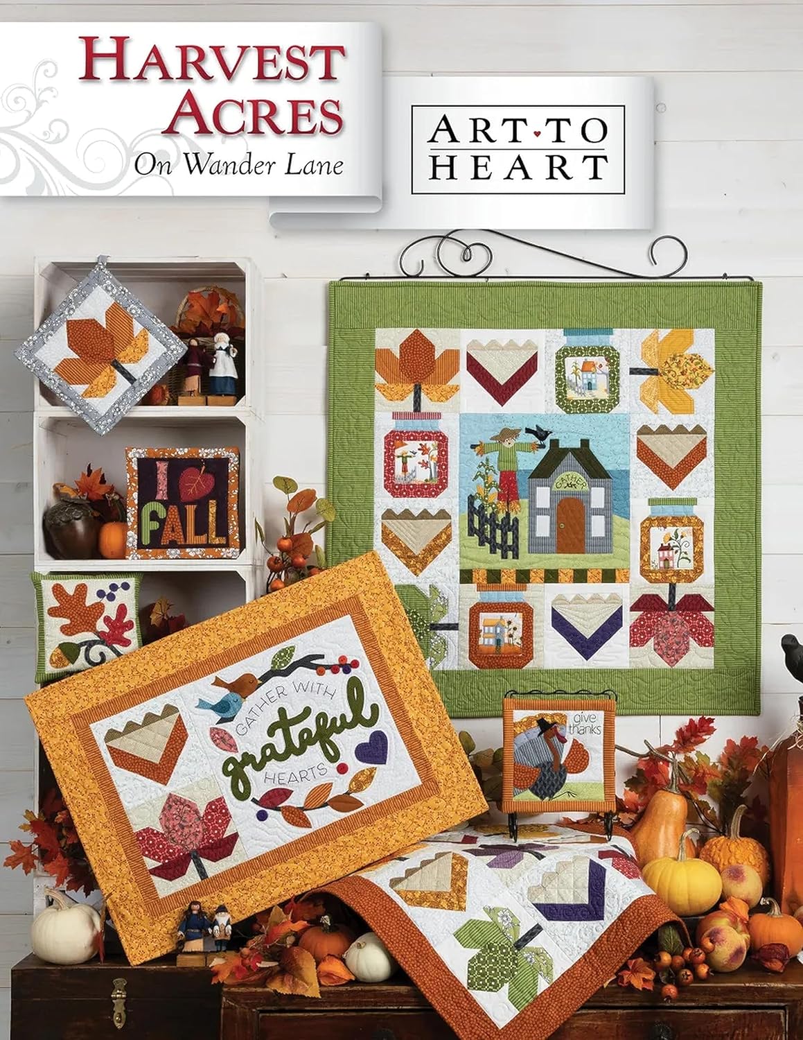 Paintings - Harvest Acres on Wander Lane Pattern 178P from Art to Heart