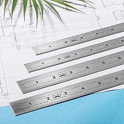 Mr. Pen- Machinist Ruler, 4 Pack