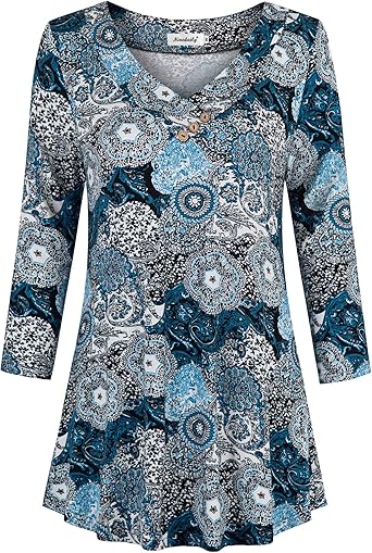 Long dressy tunic tops Clearance