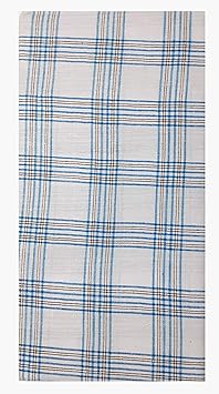 THE ANTILLES FABRICS White Check Pattern Cotton LUNGI, Long Size