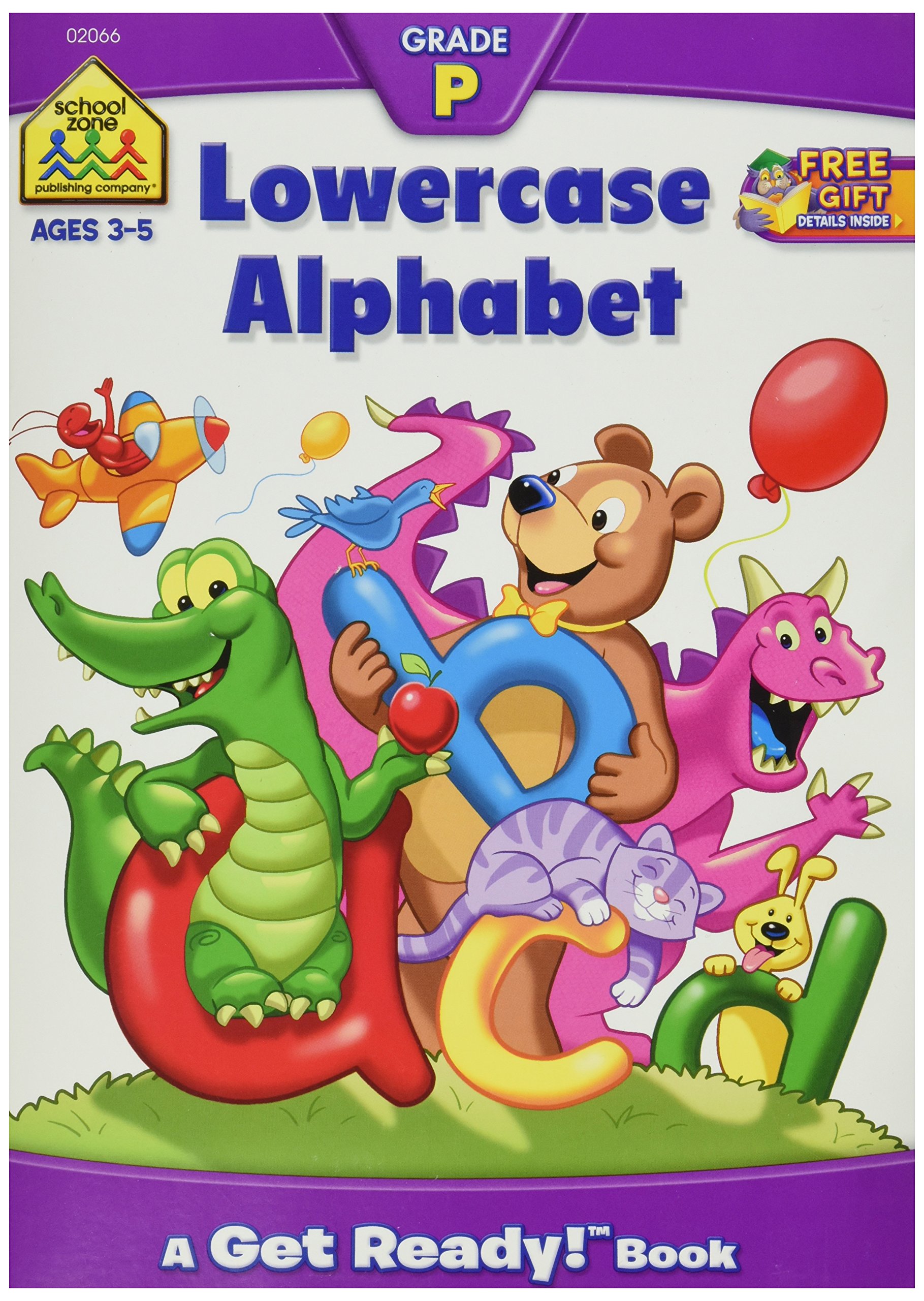 Buy School Zone Preschool Workbooks, Lowercase Alphabet Online at