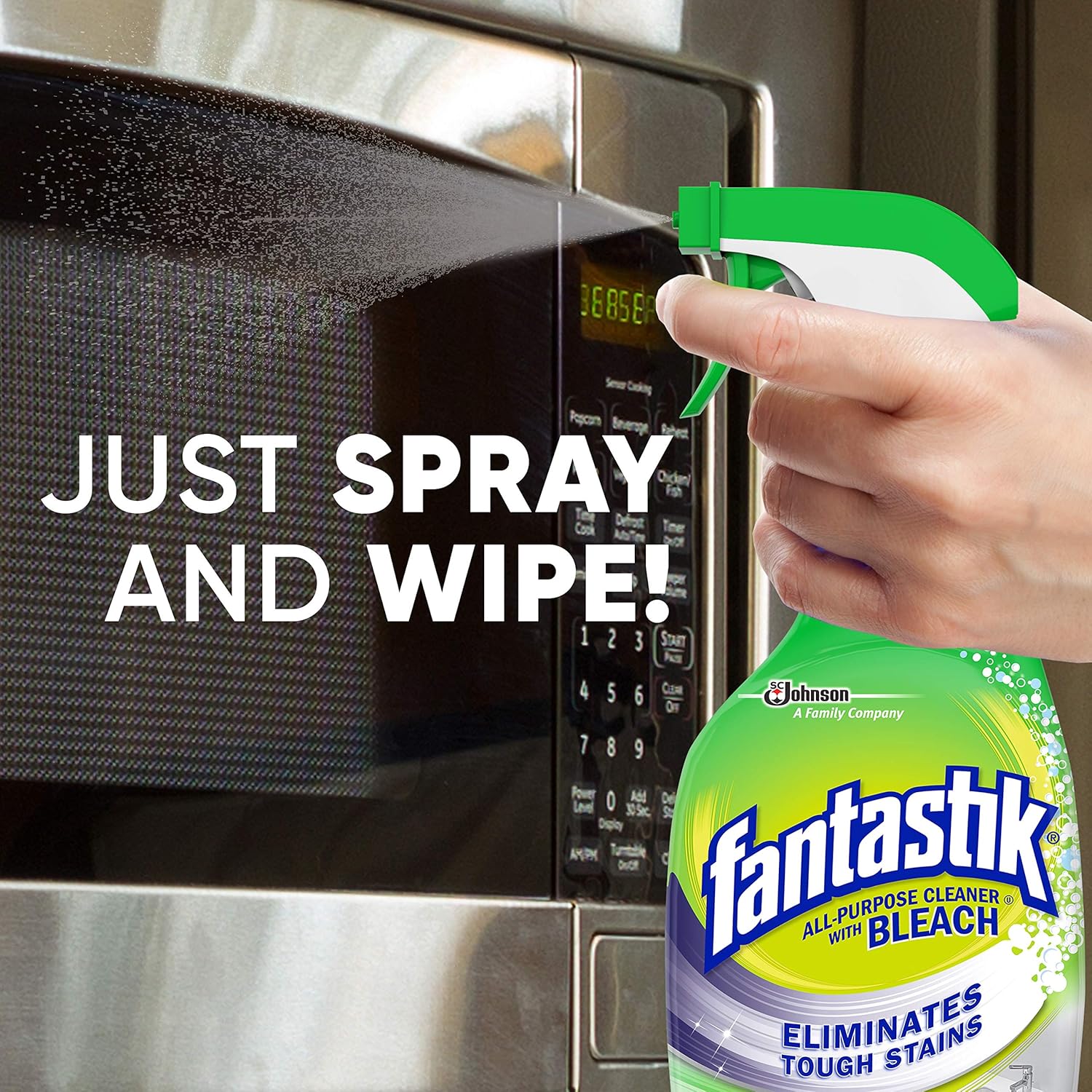 Fantastik All-Purpose Cleaner, With Bleach, 32 Fl Oz: Health & Personal Care