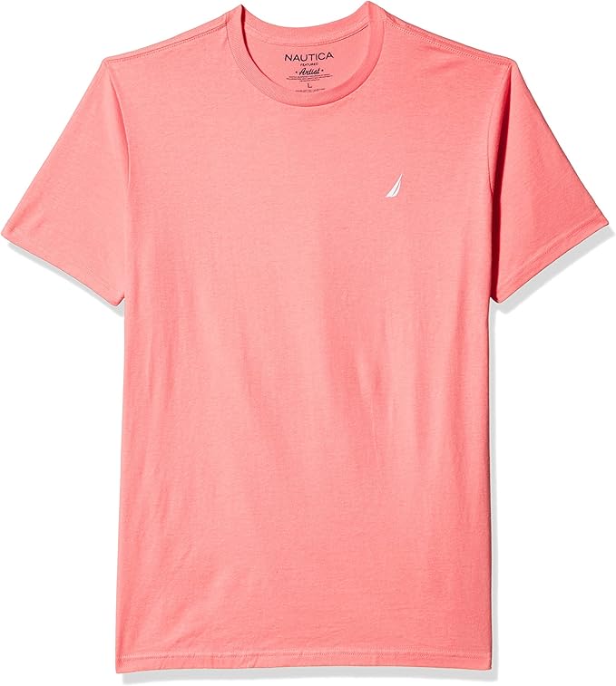 Buy Nautica Men's TShirt (8907259072425_NTV5110964C_Pale Coral) at