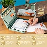 TGSC Foxy Tales Gifted Stationery Ballpoint Pen 32 A5 Papers 16 Envelopes view 5