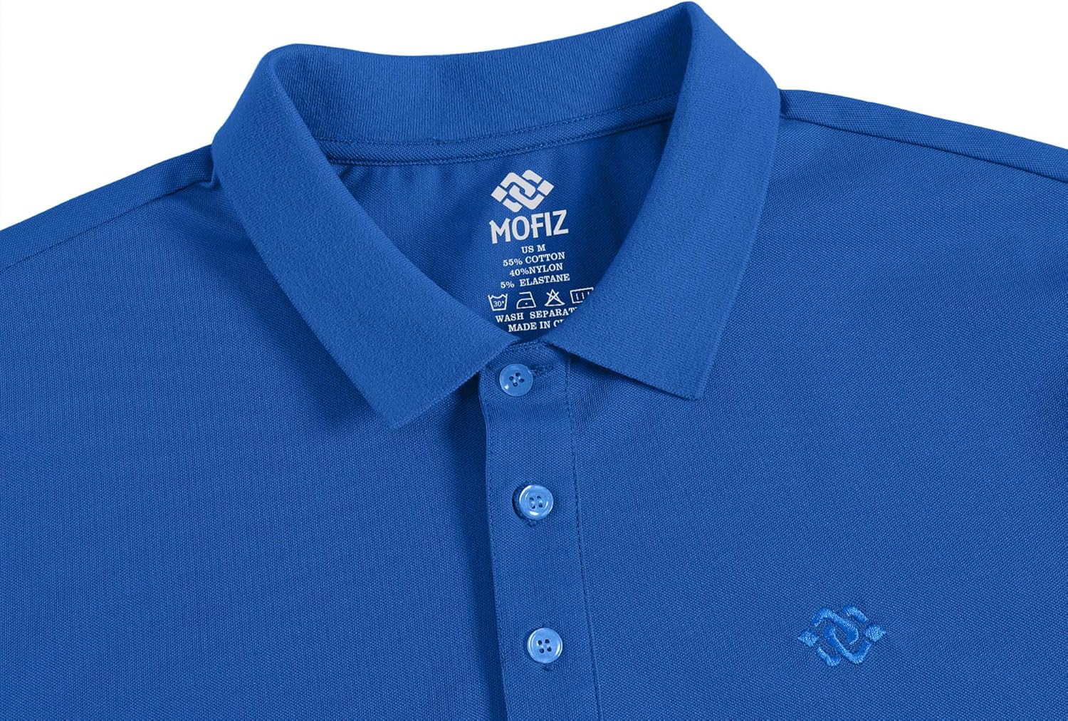 MoFiz Men's Sports Polo Shirts Active Tee&Shirts Short Sleeve Golf T-Shirt Classic Jersey Shirts: Clothing