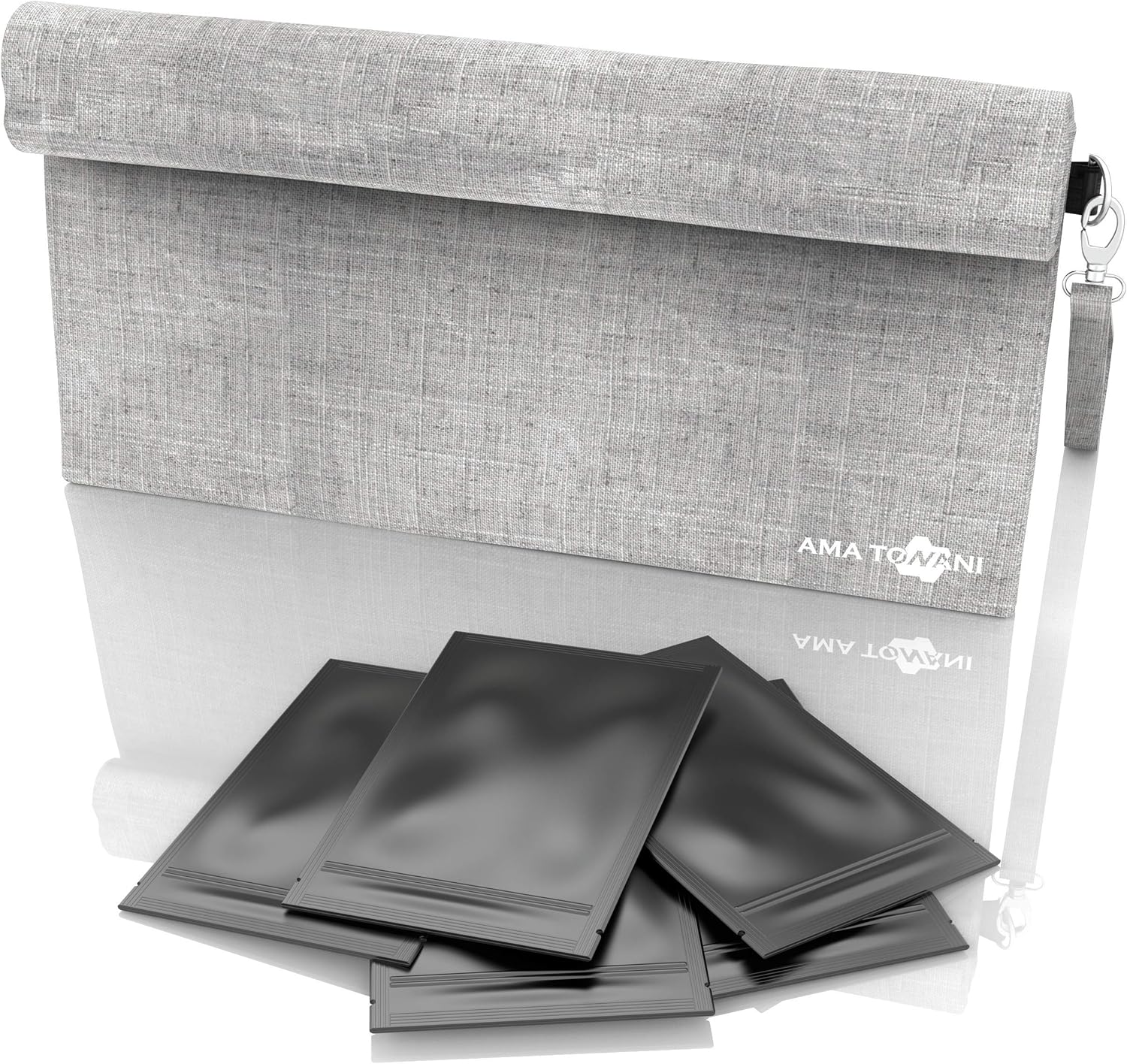 Smell Proof Bag 11 x 7 Bzen with 5 Plastic Bags Smell Proof