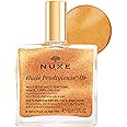 NUXE Huile Prodigieuse Shimmer Multi-Purpose Dry Oil - Luxurious Radiant Glow and Hydration for Face, Body & Hair