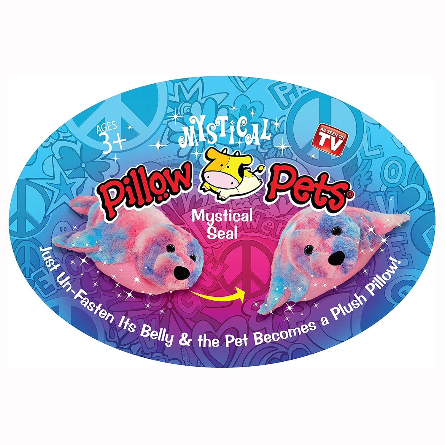 Stuffed Animals My Pillow Pets Large Mystical Seal 18 Inches