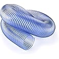 Flexaust 5-Inch X 10-Feet Clear Dust Collection Hose