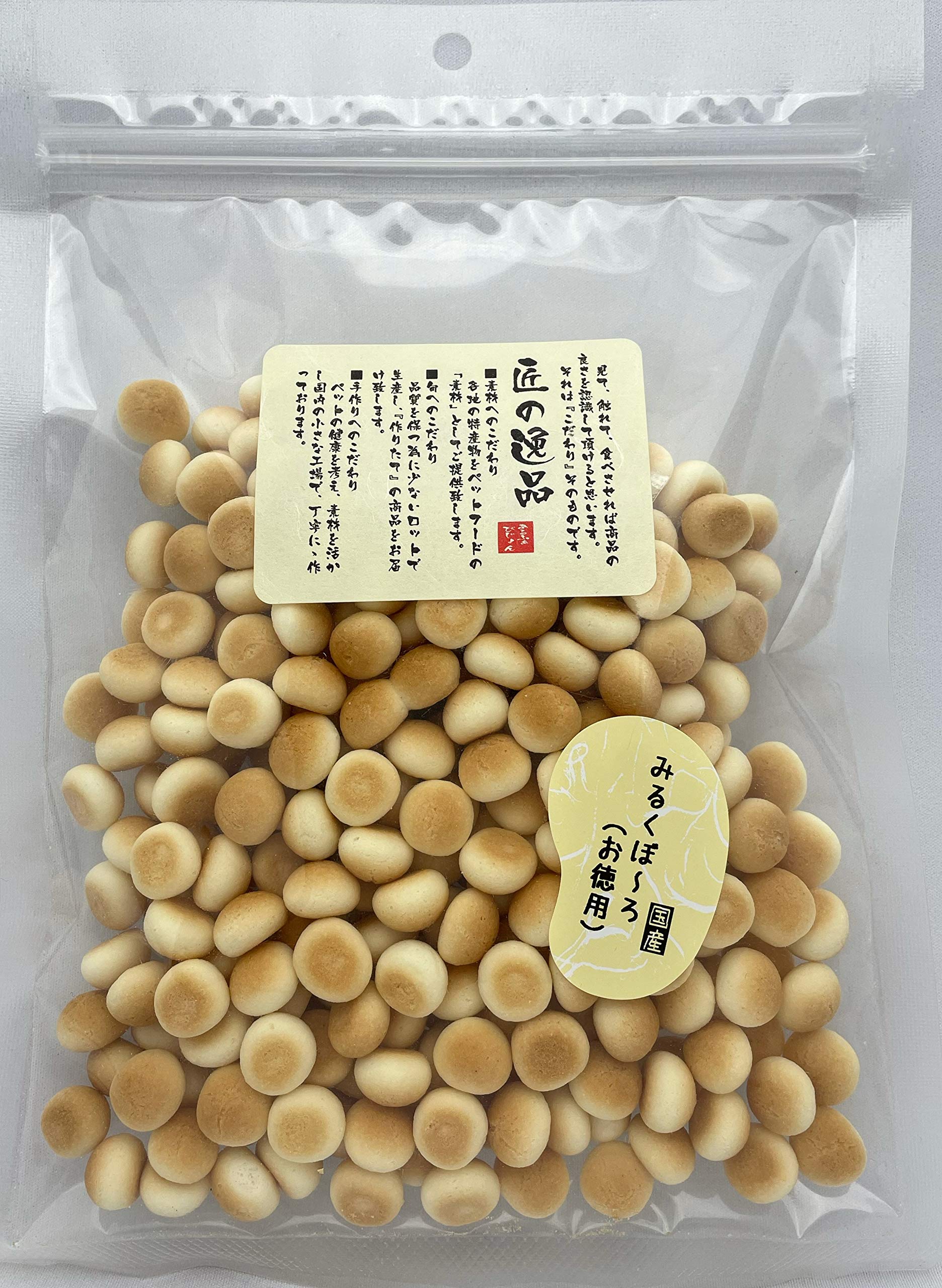 匠の逸品 犬用おやつ みるくぼーろ お徳用 140グラム (x 1)商品画像