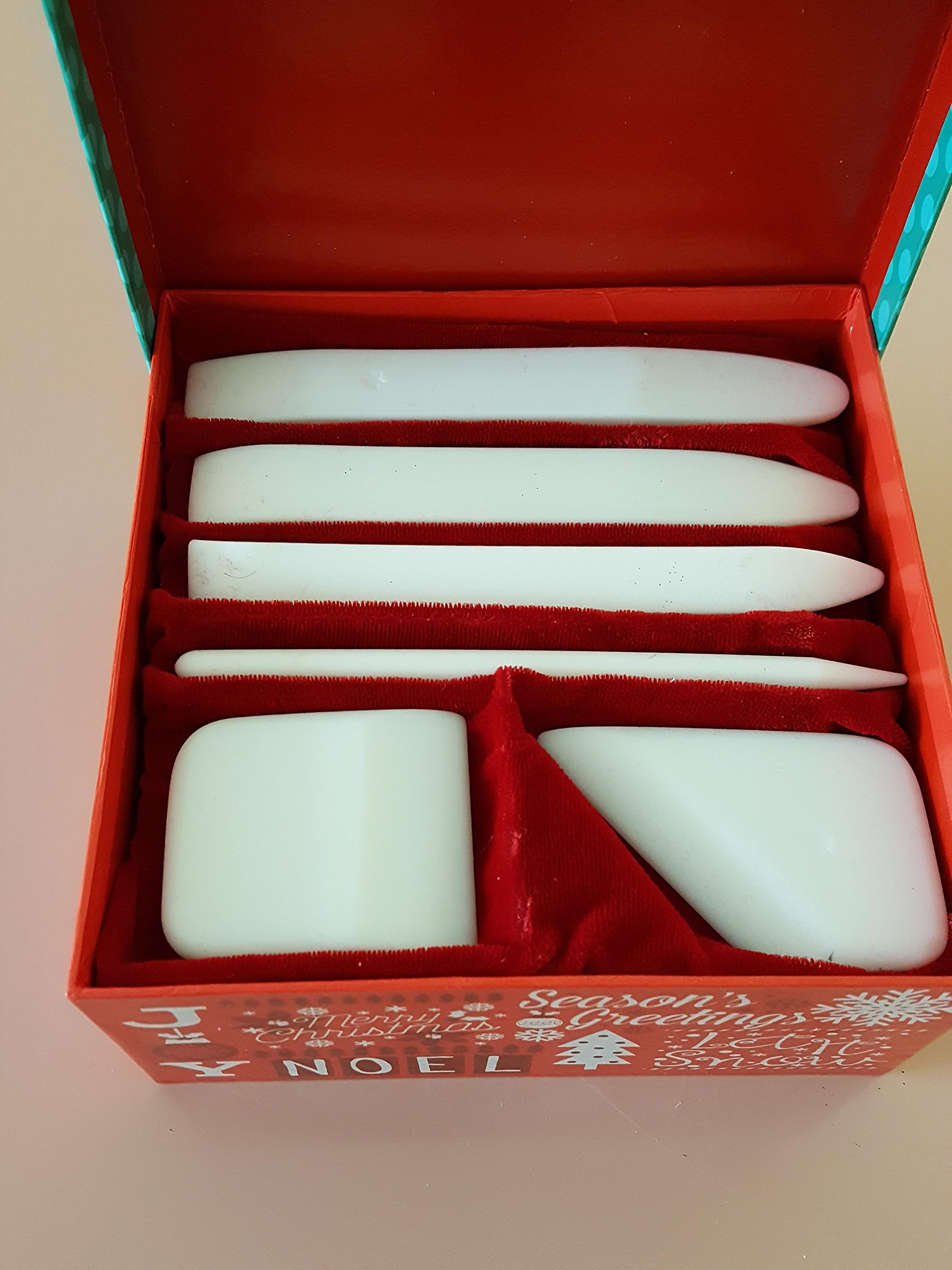 Gift Box of 6 Non-stick Bone Folders By Bonefolder