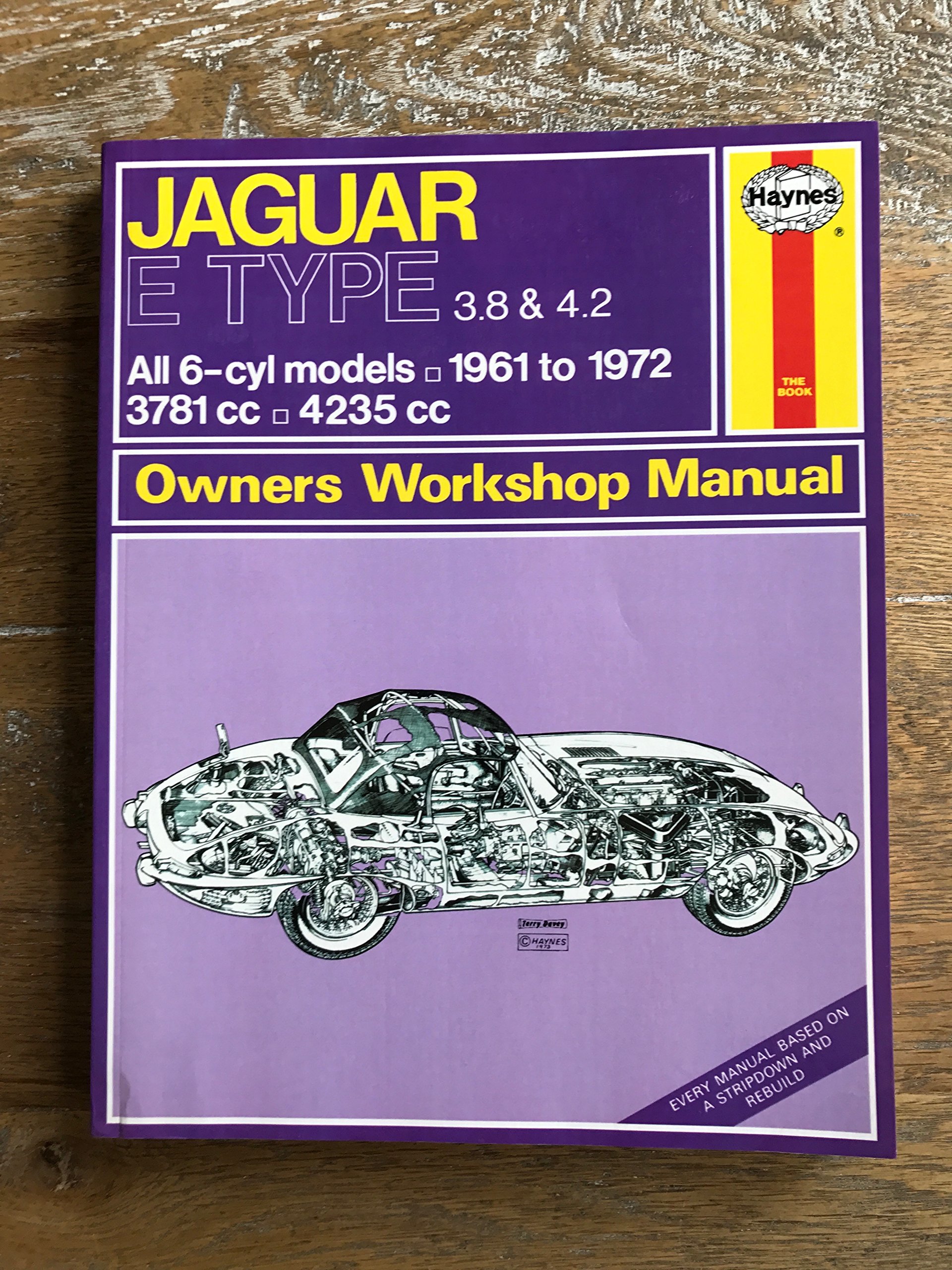 Jaguar E Type Owner's Workshop Manual (Service & repair manuals) Paperback  – 1 Sep 1988