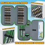 Minecraft Pencil Case Filled Set Creeper Official Merchandise Kids Teens view 5