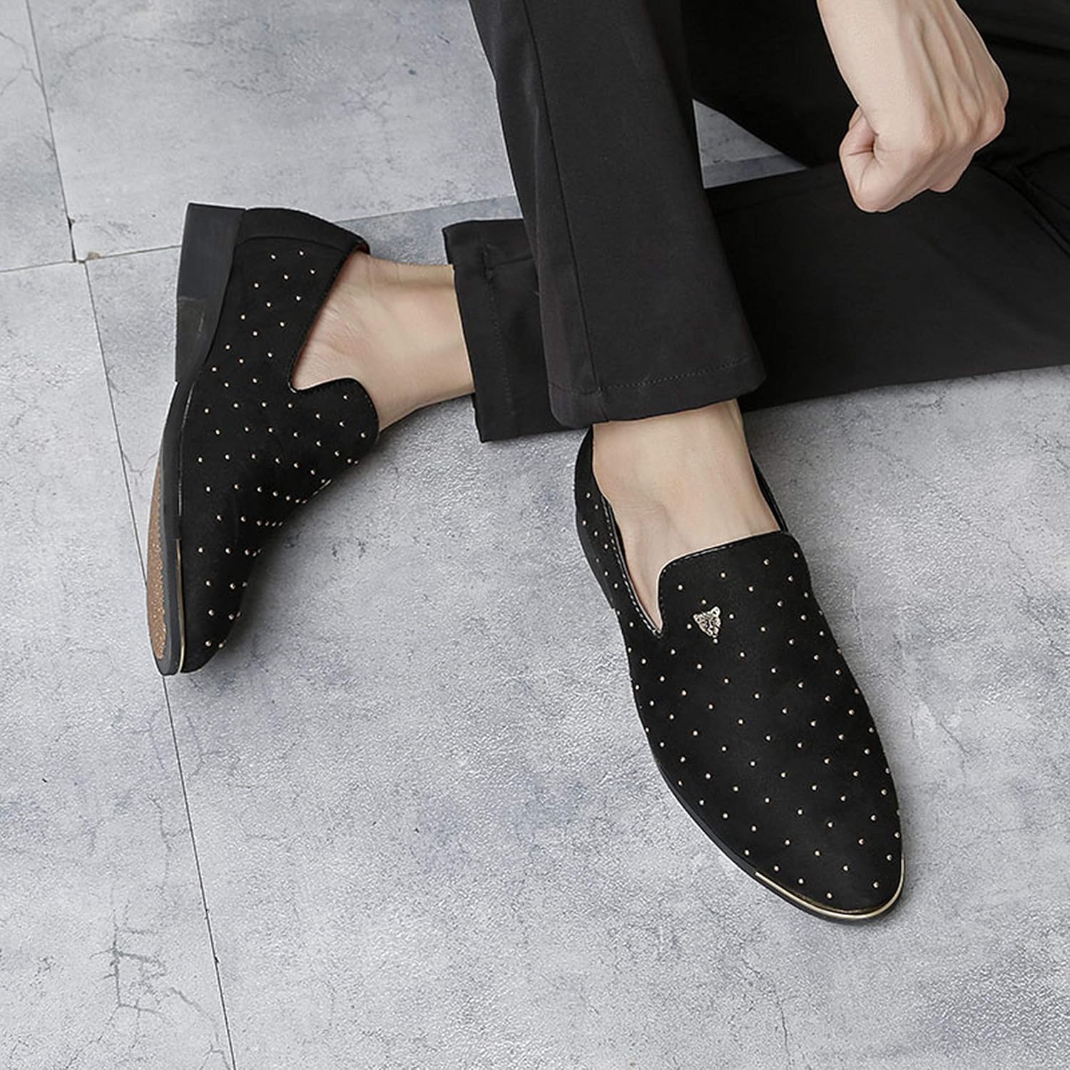 Flats Boat Shoes Fashion Tuxedo 