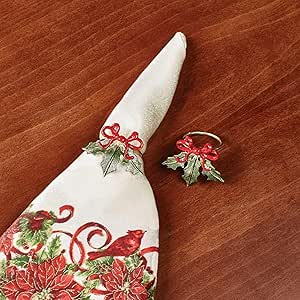 Lenox christmas napkin rings