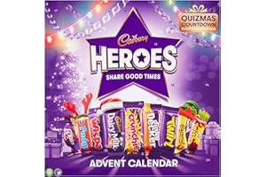 Cadbury Heroes Advent Calendar 230g, The Perfect Christmas Gift, Discover, Interact and Enjoy