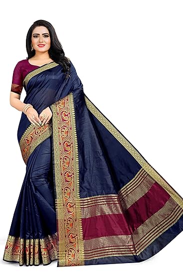 Banarasi Saree With Blouse (Dt-Ctl-6)