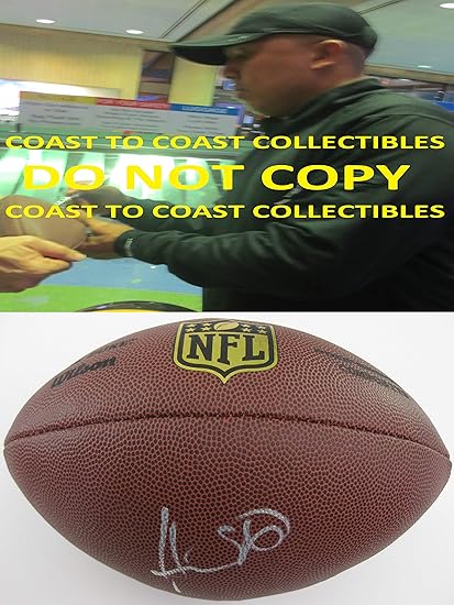 hines ward signed football