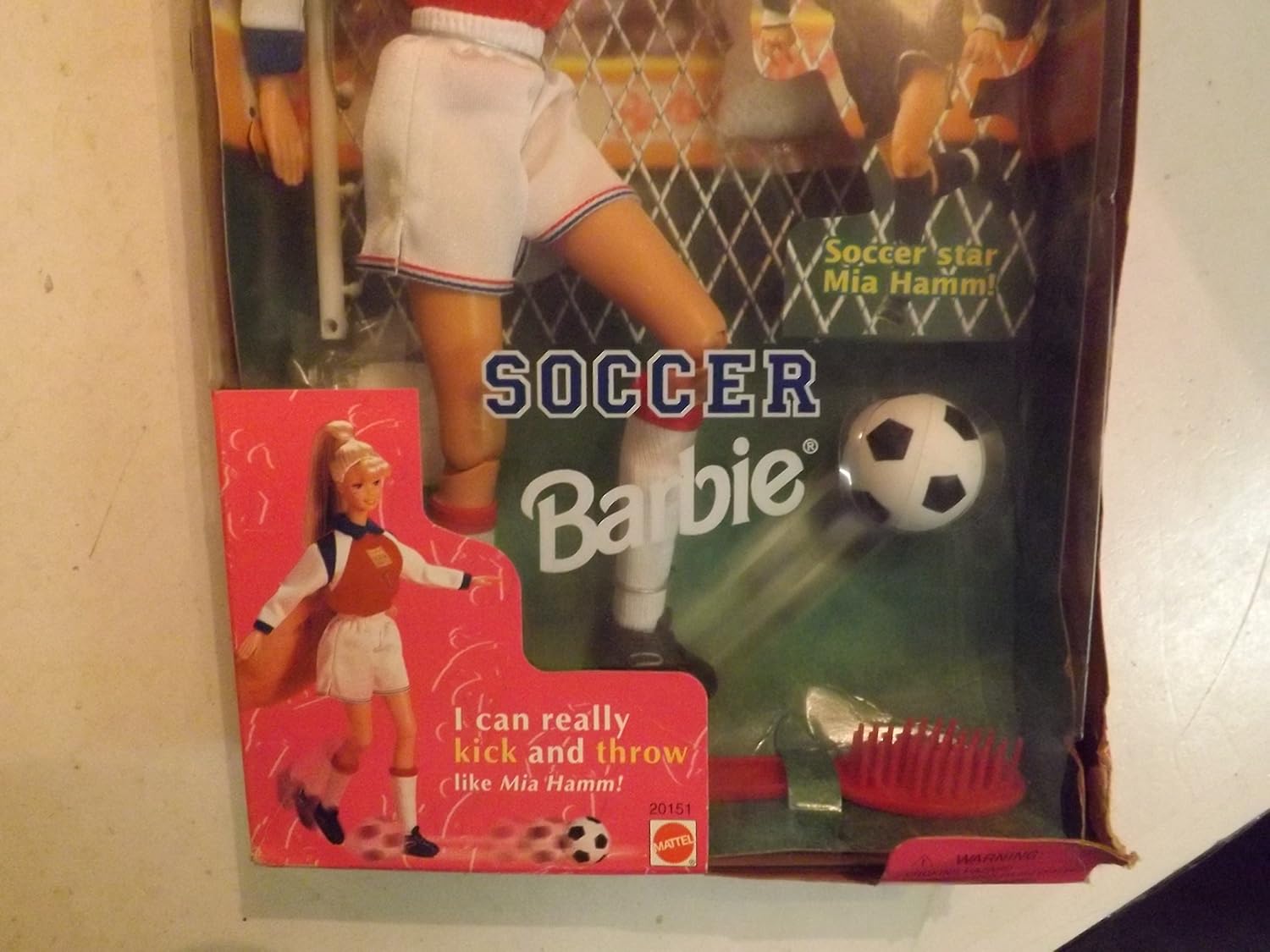 mia hamm barbie